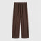 Poplin Pants in Coffee