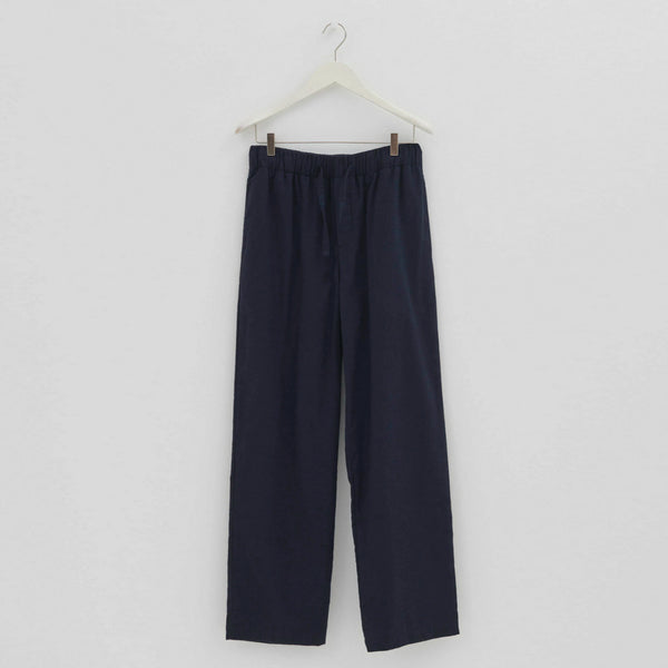 Poplin Pants in True Navy
