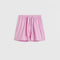 Poplin Shorts in Purple Pink Stripes