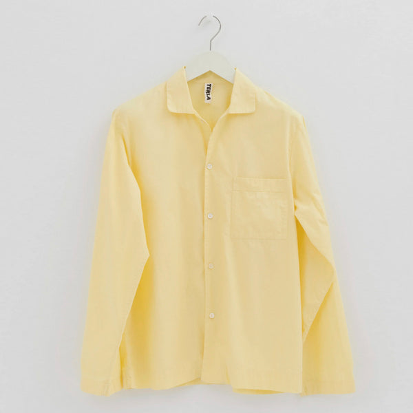 Poplin Long Sleeved Shirt in Lemonade
