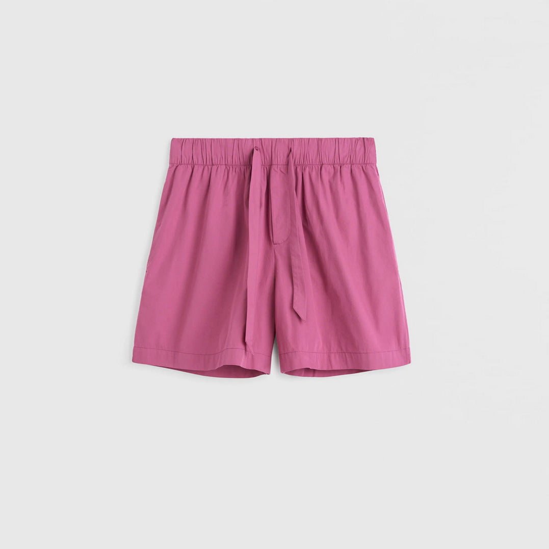 Poplin Shorts in Lingonberry