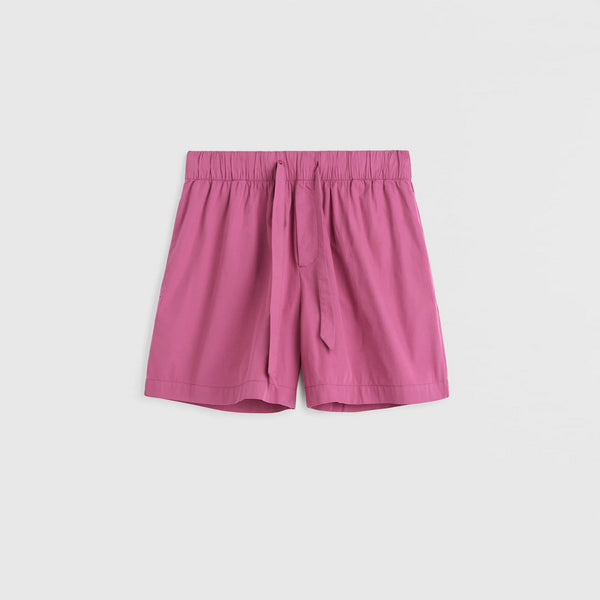 Poplin Shorts in Lingonberry