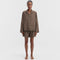 Fine Twill Women's Short in Serra Checks