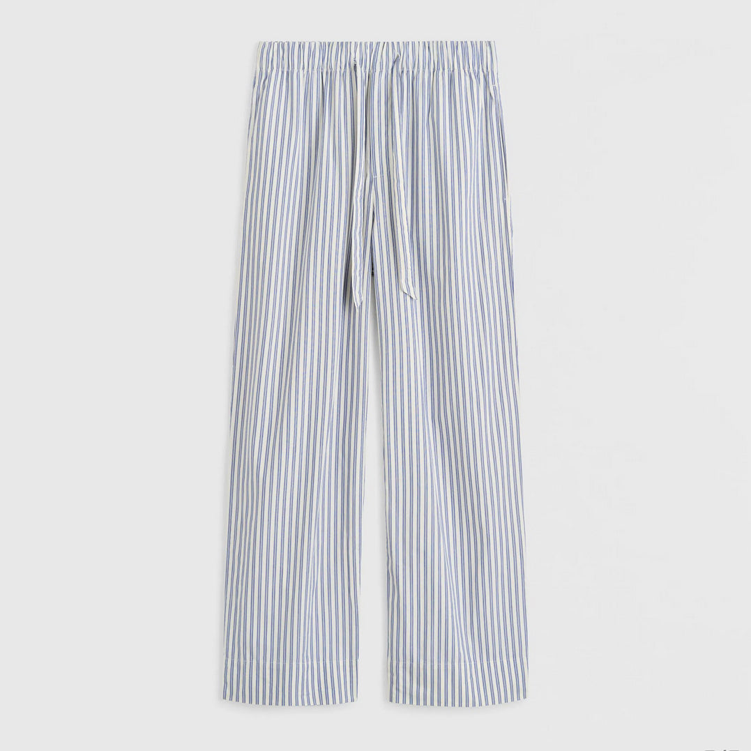 Poplin Pants in Skagen Stripes