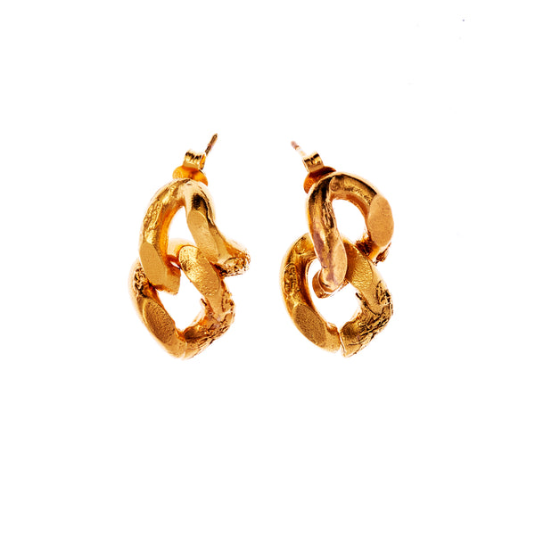 The Fractured Link Earrings