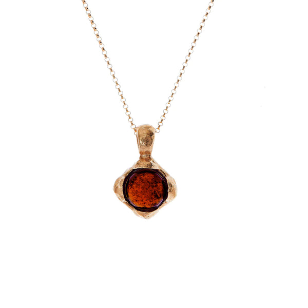 The Spark of Desire Garnet Necklace