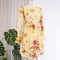Batsheva x Laura Ashley Mini Prairie Dress in Arundel Floral Print