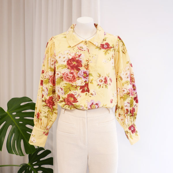 Batsheva x Laura Ashley Efa Blouse in Arundel Floral Print