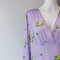 Sarah Silk Satin Dress in Lilac