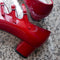 Kina Babies Patent Leather Red