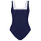 Marina Maillot in Navy/White