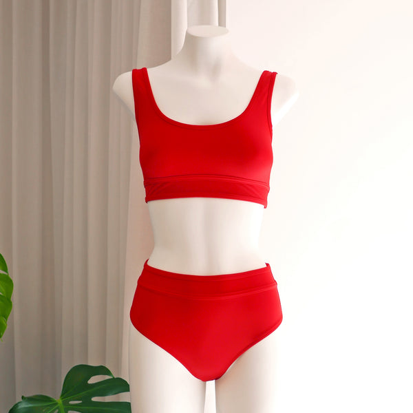 Ege Bikini Bottom in Redcoat