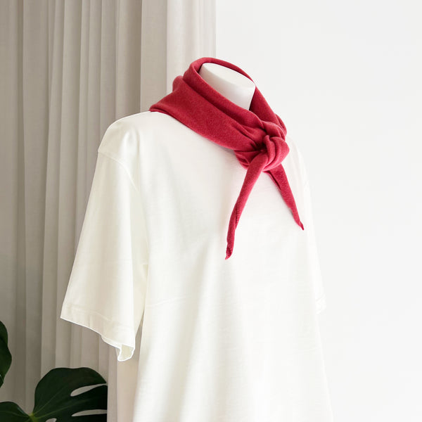 Cashmere Bandana in Berry