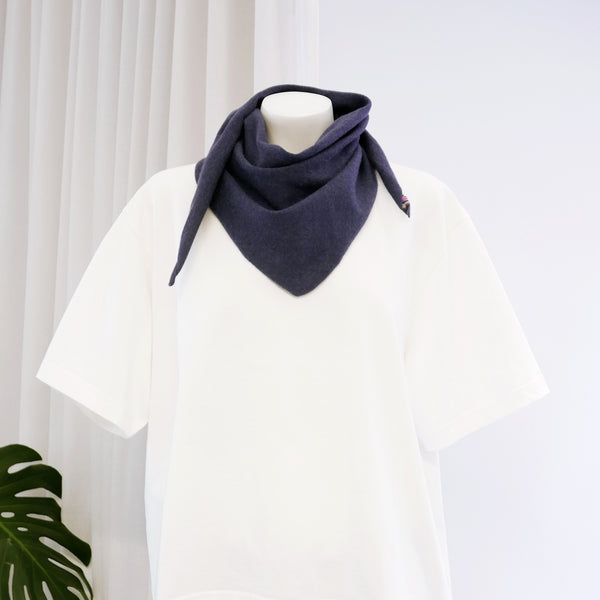 Cashmere Bandana in Denim