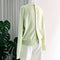 Be Game Cashmere Cardigan in Lime