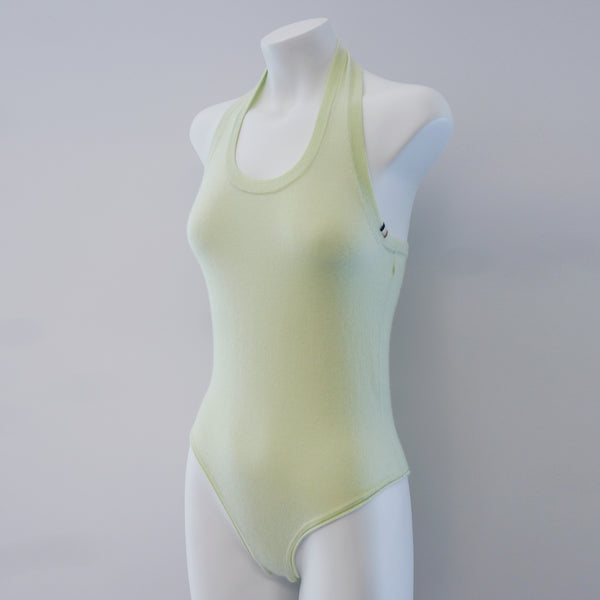 Swim Cashmere Bodysuit in Mint