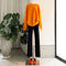 Crew Hop Cashmere Sweater in Carrot
