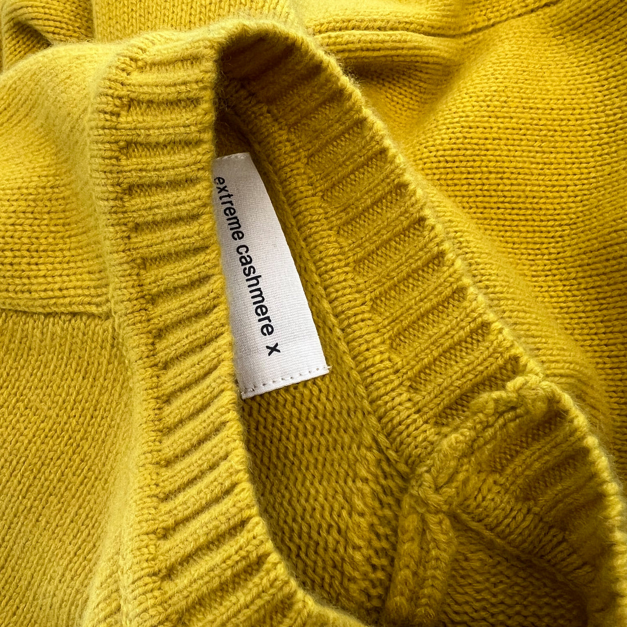 Glory Cashmere Sweater in Sunflower