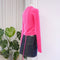 Minus Cashmere Top in Fluo Pink
