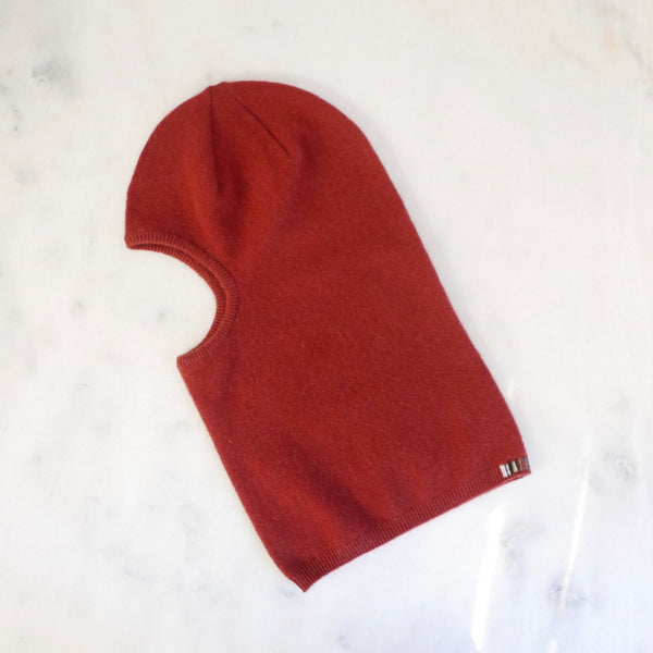 Popies Cashmere Balaclava in Harissa
