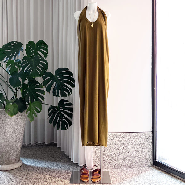 Rocket Cotton-Cashmere Dress in Camo