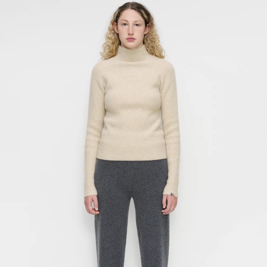 Sailor Cashmere Sweater in Latte