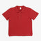Salamander Cashmere Polo Top in Berry