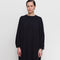Spook Cotton-Cashmere Dress in Navy