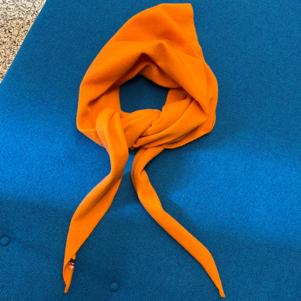 Witch Cashmere Scarf in Carrot
