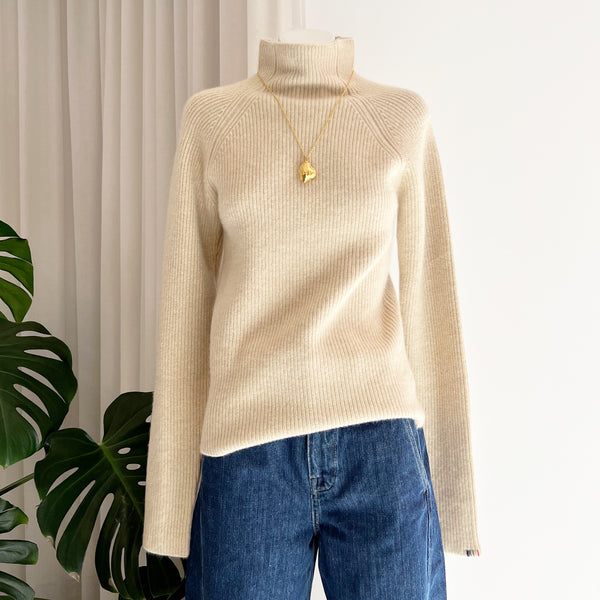 Sailor Cashmere Sweater in Latte