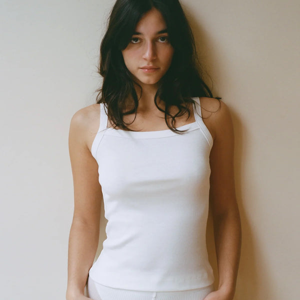MAY CAMI IN WHITE