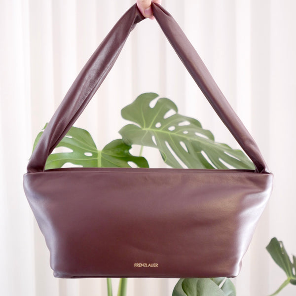 Bateau Bag in Choco Nappa