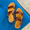 Barigoule Sandals in Brown Leather