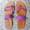 Tonkin Suede Sandals in Purple - EXCLUSIVE