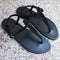 Picon Suede Sandals in Black