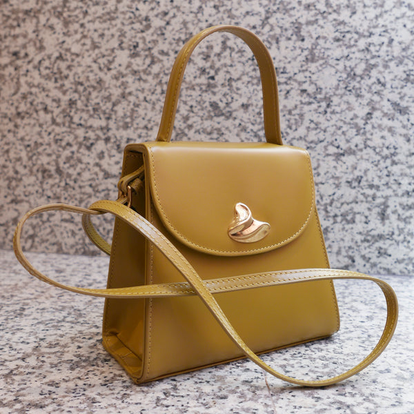 Little Lady Swirl Bag Calf Olive