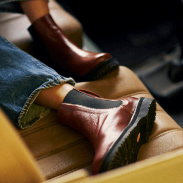 Lea Boot in Russet Brown