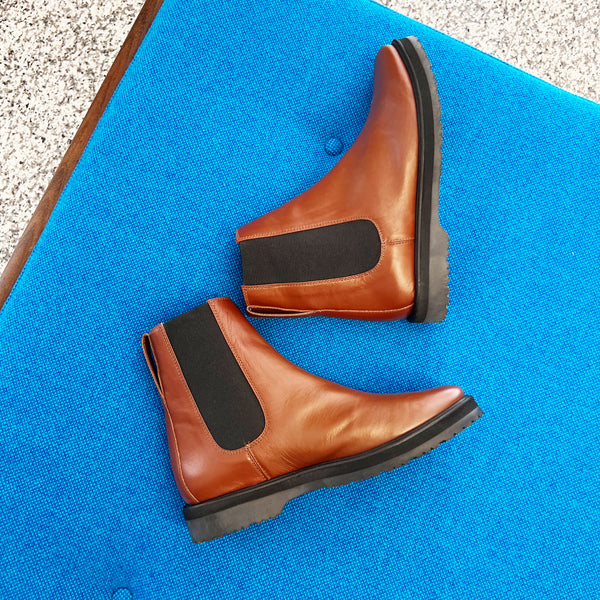 Lea Boot in Russet Brown