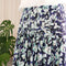 Celestun Skirt in Blue Floral