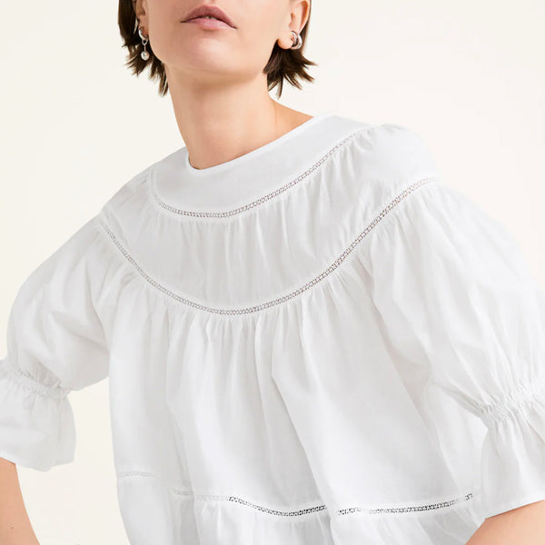 Sol Blouse in White