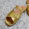 Suzanne Sandal in Gold