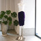 Vista Ribbed Cotton Skirt in Purple