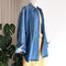 Jolene Shirt in Organic Cotton Denim Washed Blue