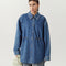 Jolene Shirt in Organic Cotton Denim Washed Blue