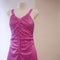 Hammered Silk Dress Cool Pink
