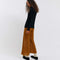 Shoji Ribbed Knit Pants in Curry