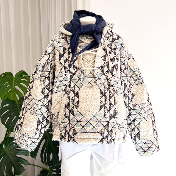 Clemence Quilted Jacket in Patchwork