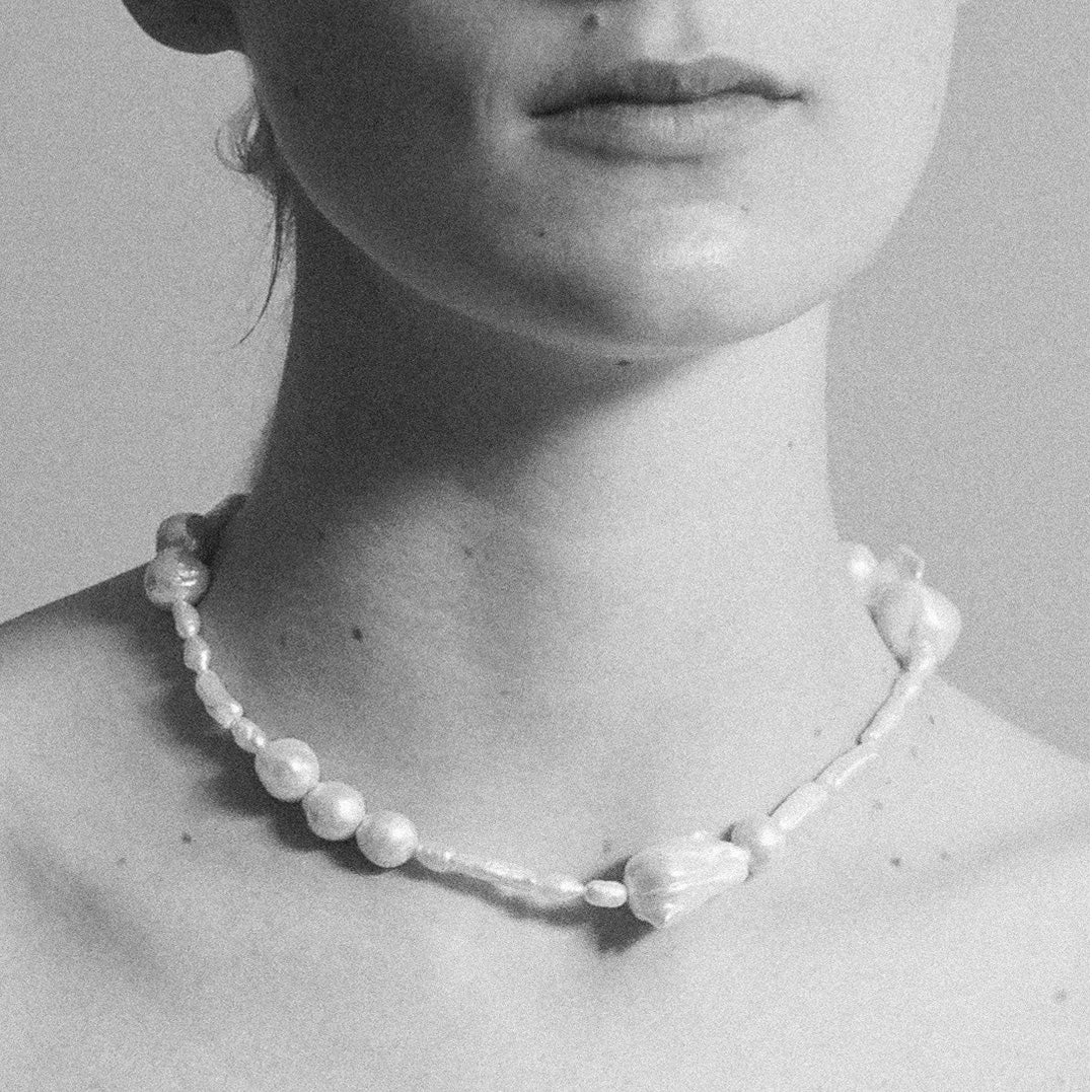 Assemblage Pearl Necklace