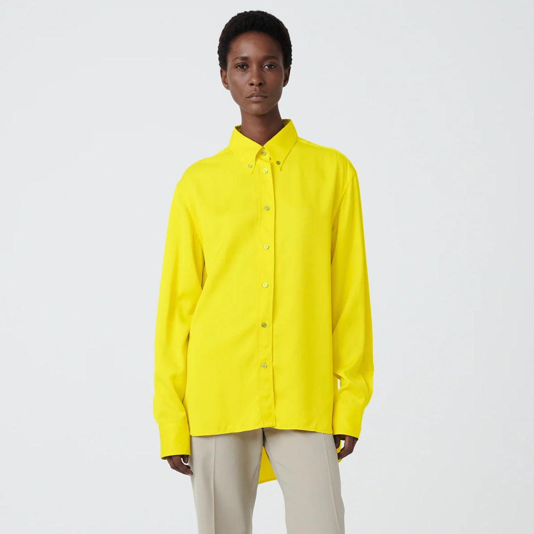 Bissett Fluid Viscose Shirt in Quince