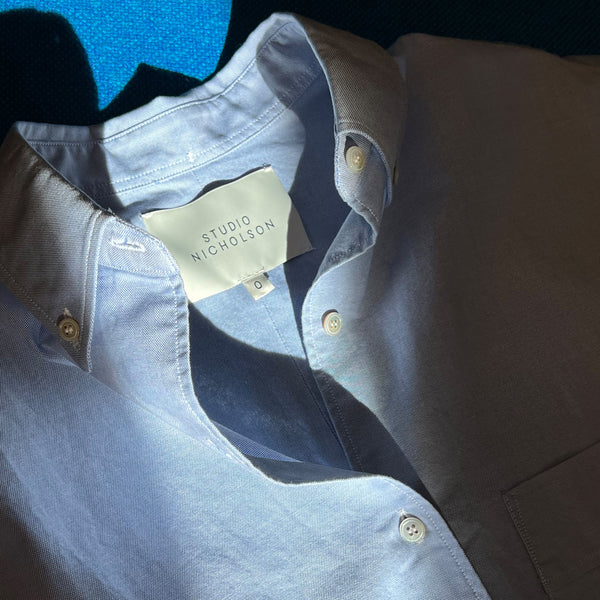 Creed Oversized Shirt in Washed Oxford